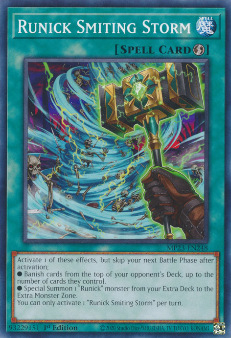 Runick Smiting Storm [MP23-EN248] Common | Fandemonia Ltd