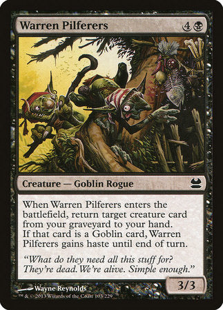 Warren Pilferers [Modern Masters] | Fandemonia Ltd