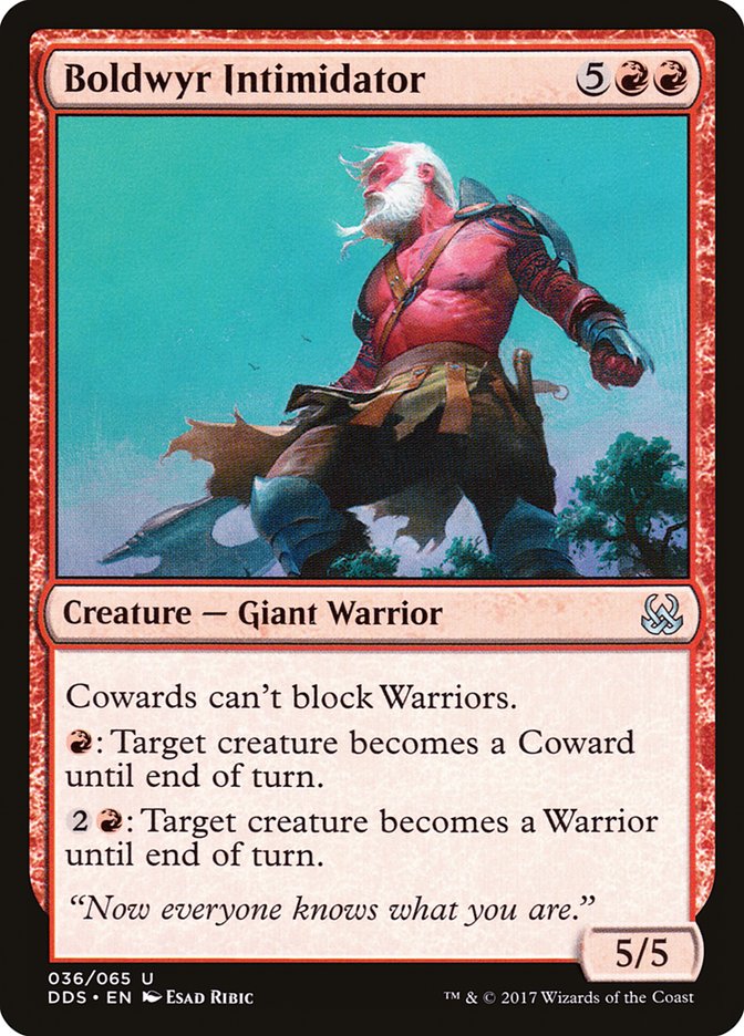 Boldwyr Intimidator [Duel Decks: Mind vs. Might] | Fandemonia Ltd
