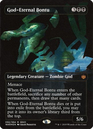 God-Eternal Bontu SDCC 2019 EXCLUSIVE [San Diego Comic-Con 2019] | Fandemonia Ltd