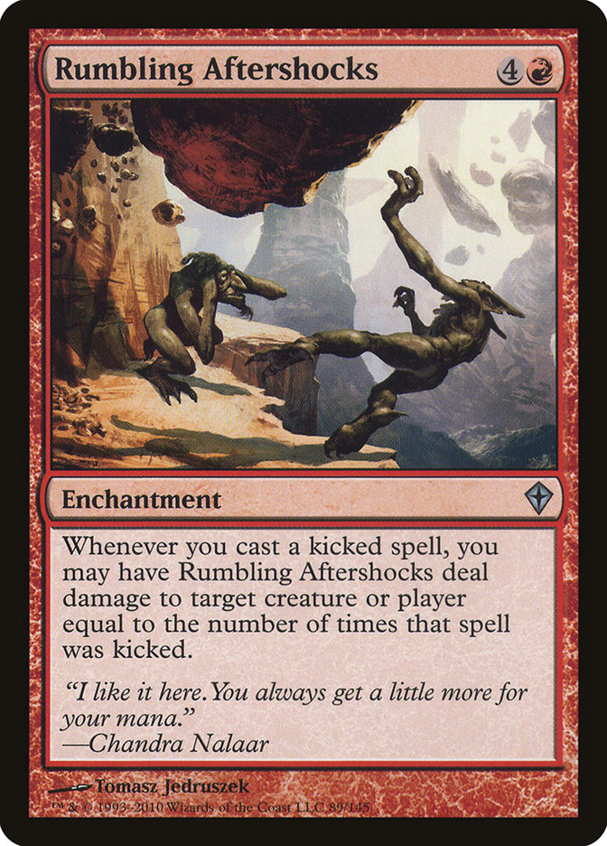 Rumbling Aftershocks [Worldwake] | Fandemonia Ltd