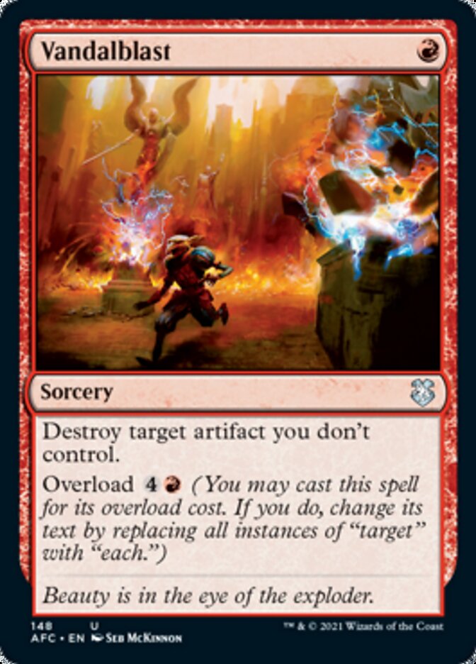 Vandalblast [Dungeons & Dragons: Adventures in the Forgotten Realms Commander] | Fandemonia Ltd