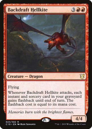 Backdraft Hellkite [Commander 2019] | Fandemonia Ltd