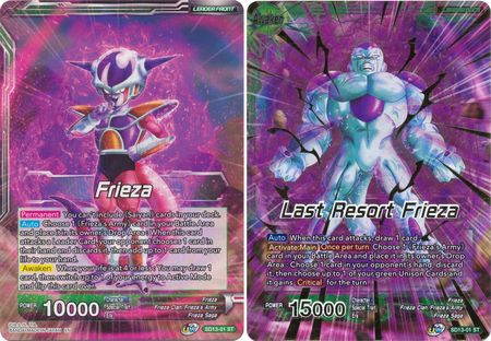Frieza // Last Resort Frieza (Starter Deck Exclusive) (SD13-01) [Rise of the Unison Warrior] | Fandemonia Ltd
