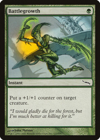 Battlegrowth [Mirrodin] | Fandemonia Ltd