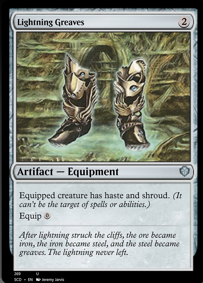 Lightning Greaves [Starter Commander Decks] | Fandemonia Ltd