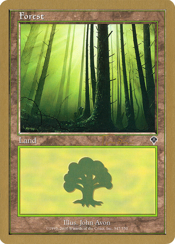 Forest (jt347) (Jan Tomcani) [World Championship Decks 2001] | Fandemonia Ltd