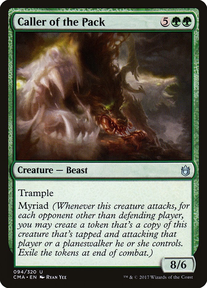 Caller of the Pack [Commander Anthology] | Fandemonia Ltd