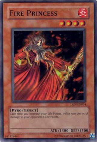 Fire Princess [LON-EN034] Super Rare | Fandemonia Ltd