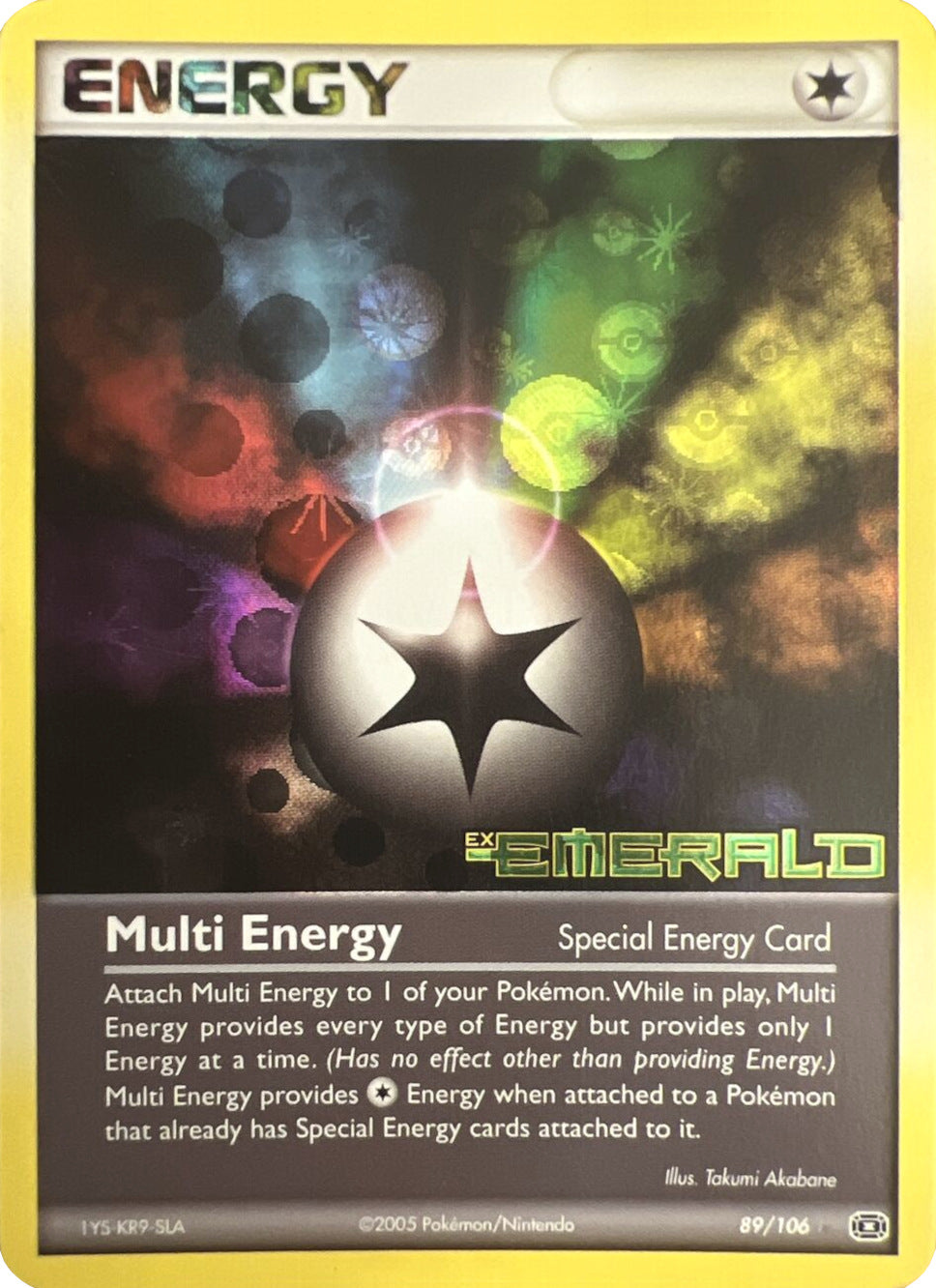 Multi Energy (89/106) (Stamped) [EX: Emerald] | Fandemonia Ltd