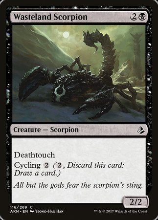 Wasteland Scorpion [Amonkhet] | Fandemonia Ltd