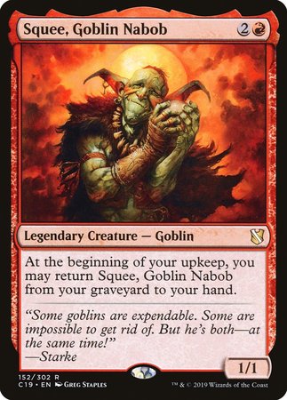 Squee, Goblin Nabob [Commander 2019] | Fandemonia Ltd