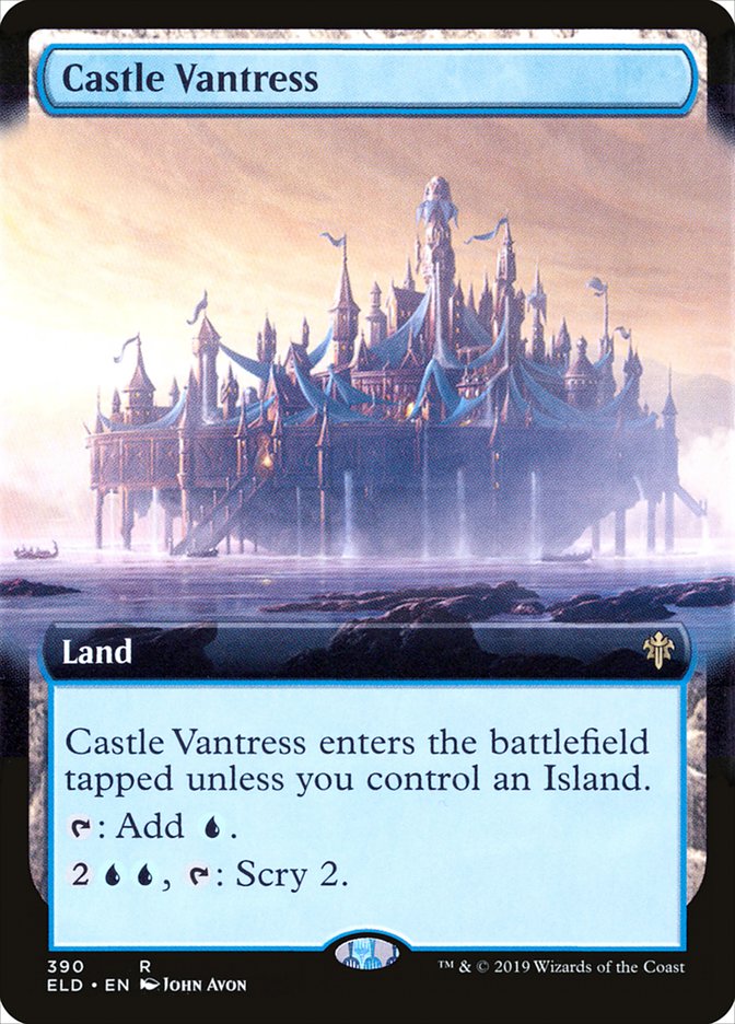 Castle Vantress (Extended Art) [Throne of Eldraine] | Fandemonia Ltd