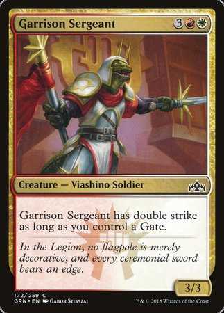 Garrison Sergeant [Guilds of Ravnica] | Fandemonia Ltd