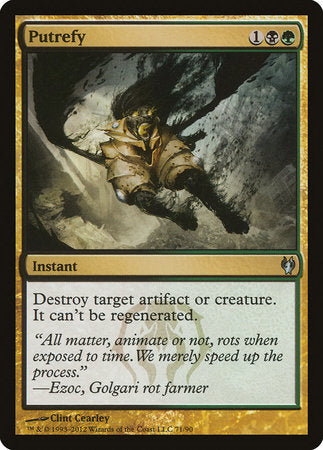 Putrefy [Duel Decks: Izzet vs. Golgari] | Fandemonia Ltd