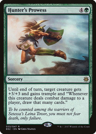 Hunter's Prowess [Explorers of Ixalan] | Fandemonia Ltd