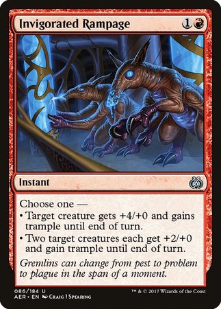 Invigorated Rampage [Aether Revolt] | Fandemonia Ltd
