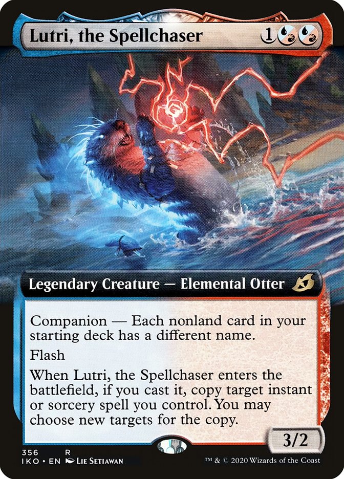Lutri, the Spellchaser (Extended Art) [Ikoria: Lair of Behemoths] | Fandemonia Ltd