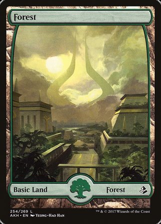 Forest (254) - Full Art [Amonkhet] | Fandemonia Ltd