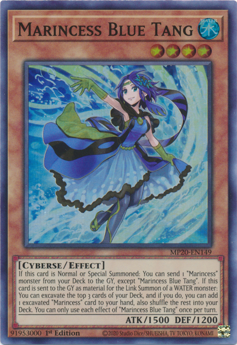 Marincess Blue Tang [MP20-EN149] Super Rare | Fandemonia Ltd