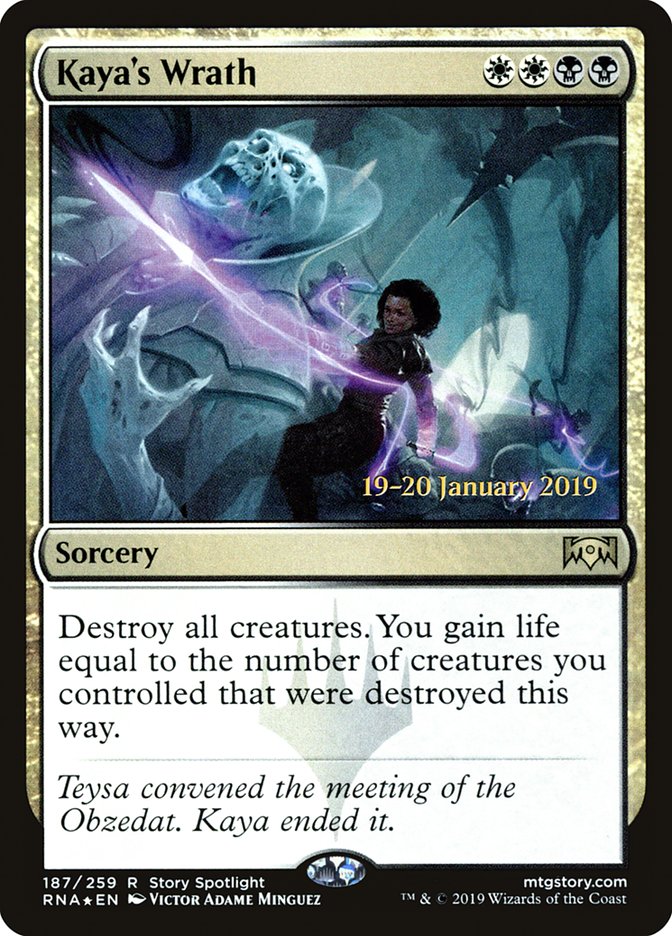 Kaya's Wrath [Ravnica Allegiance Prerelease Promos] | Fandemonia Ltd