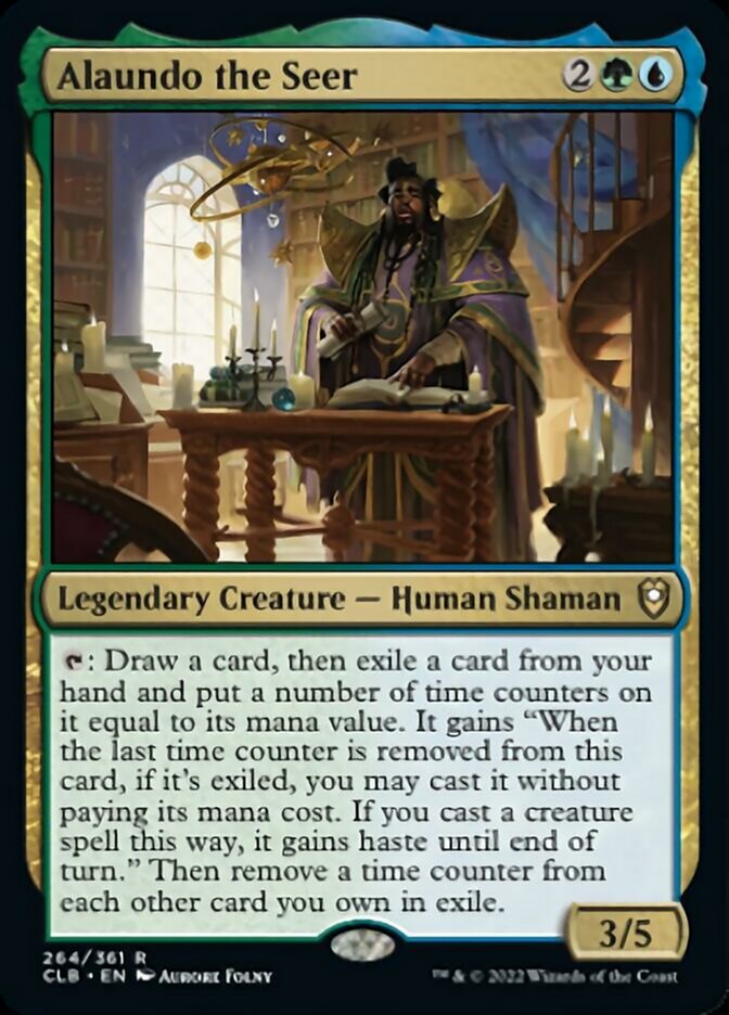 Alaundo the Seer [Commander Legends: Battle for Baldur's Gate] | Fandemonia Ltd