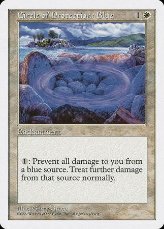 Circle of Protection: Blue [Fifth Edition] | Fandemonia Ltd