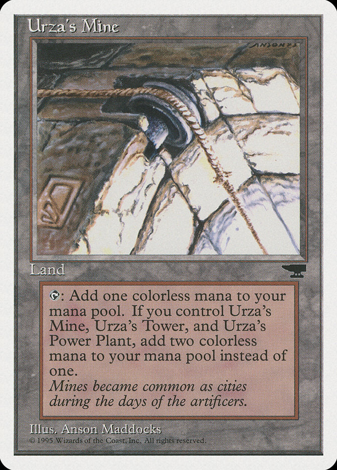 Urza's Mine (Pulley Embedded in Stone) [Chronicles] | Fandemonia Ltd