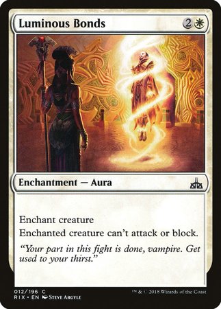 Luminous Bonds [Rivals of Ixalan] | Fandemonia Ltd
