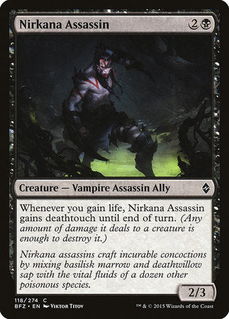 Nirkana Assassin [Battle for Zendikar] | Fandemonia Ltd