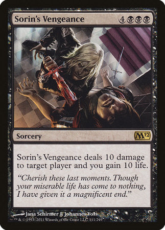 Sorin's Vengeance [Magic 2012] | Fandemonia Ltd