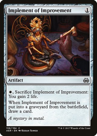 Implement of Improvement [Aether Revolt] | Fandemonia Ltd