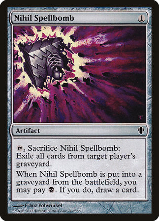 Nihil Spellbomb [Commander 2013] | Fandemonia Ltd