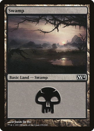 Swamp (239) [Magic 2014] | Fandemonia Ltd