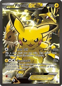 Pikachu EX (XY124) (Jumbo Card) [XY: Black Star Promos] | Fandemonia Ltd