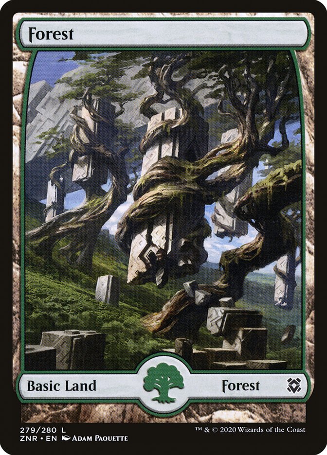 Forest (279) [Zendikar Rising] | Fandemonia Ltd