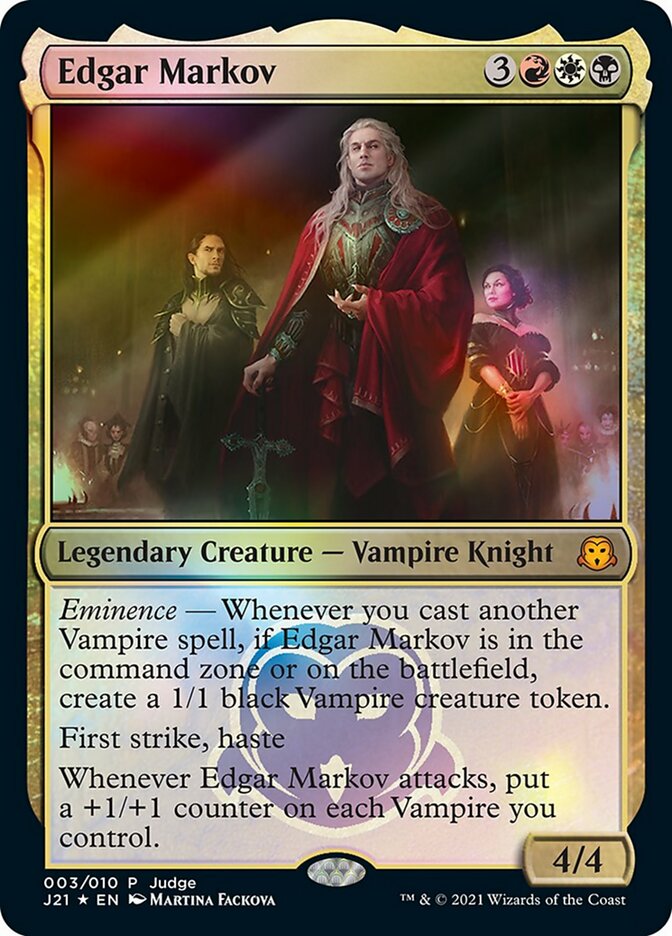 Edgar Markov [Judge Gift Cards 2021] | Fandemonia Ltd