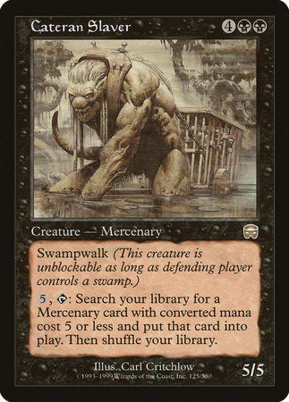 Cateran Slaver [Mercadian Masques] | Fandemonia Ltd