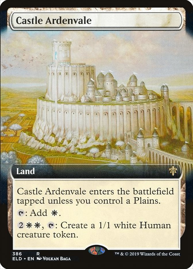 Castle Ardenvale (Extended Art) [Throne of Eldraine] | Fandemonia Ltd