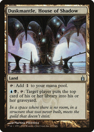 Duskmantle, House of Shadow [Ravnica: City of Guilds] | Fandemonia Ltd