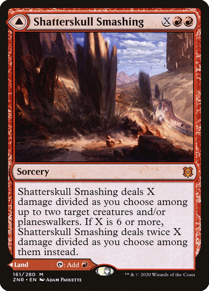 Shatterskull Smashing // Shatterskull, the Hammer Pass [Zendikar Rising] | Fandemonia Ltd