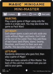 Mini-Master (Magic Minigame) [Commander Legends: Battle for Baldur's Gate Minigame] | Fandemonia Ltd