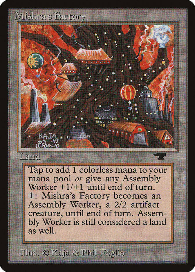 Mishra's Factory (Orange Background) [Antiquities] | Fandemonia Ltd