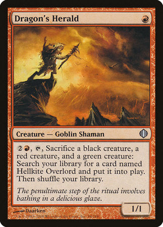 Dragon's Herald [Shards of Alara] | Fandemonia Ltd