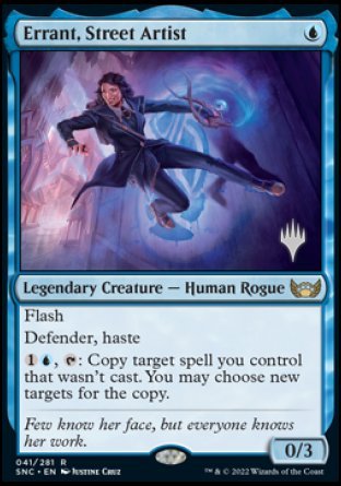 Errant, Street Artist (Promo Pack) [Streets of New Capenna Promos] | Fandemonia Ltd