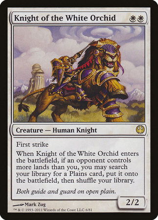 Knight of the White Orchid [Duel Decks: Knights vs. Dragons] | Fandemonia Ltd