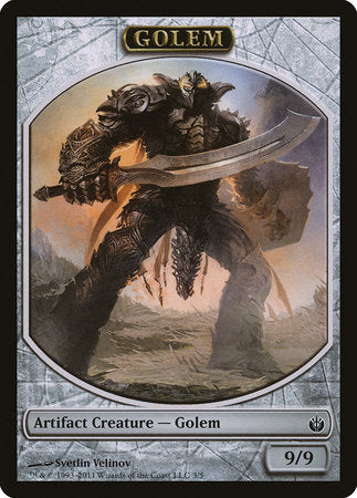 Golem Token [Mirrodin Besieged Tokens] | Fandemonia Ltd