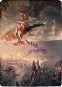 Needleverge Pathway Art Card [Zendikar Rising Art Series] | Fandemonia Ltd