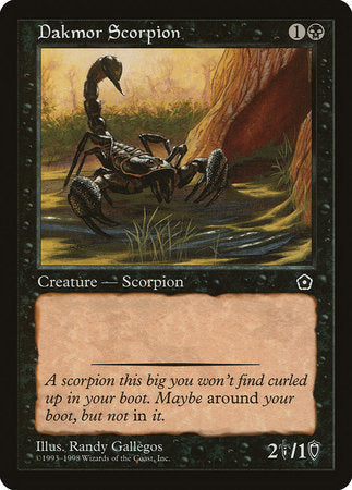 Dakmor Scorpion [Portal Second Age] | Fandemonia Ltd