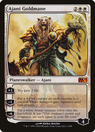 Ajani Goldmane [Magic 2011] | Fandemonia Ltd